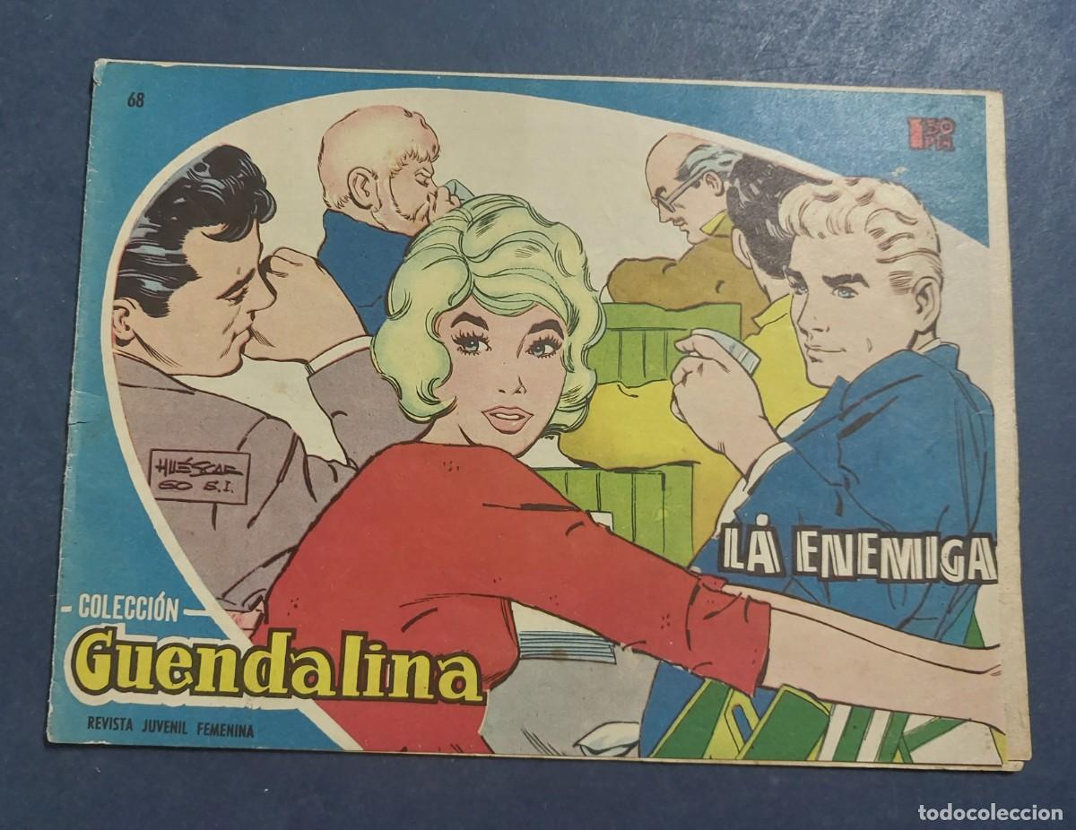 Tebeos: Colecci&oacute;n Guendalina N&ordm; 68 Trasera Los Cinco Latinos Ref C-30