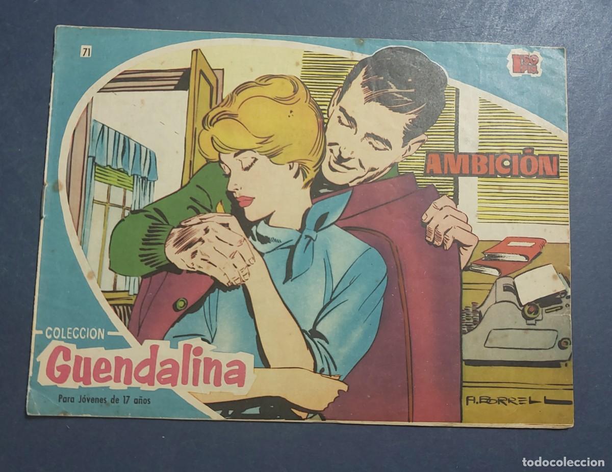 Tebeos: Colecci&oacute;n Guendalina N&ordm; 71 Trasera Michele Morgan Ref C-30