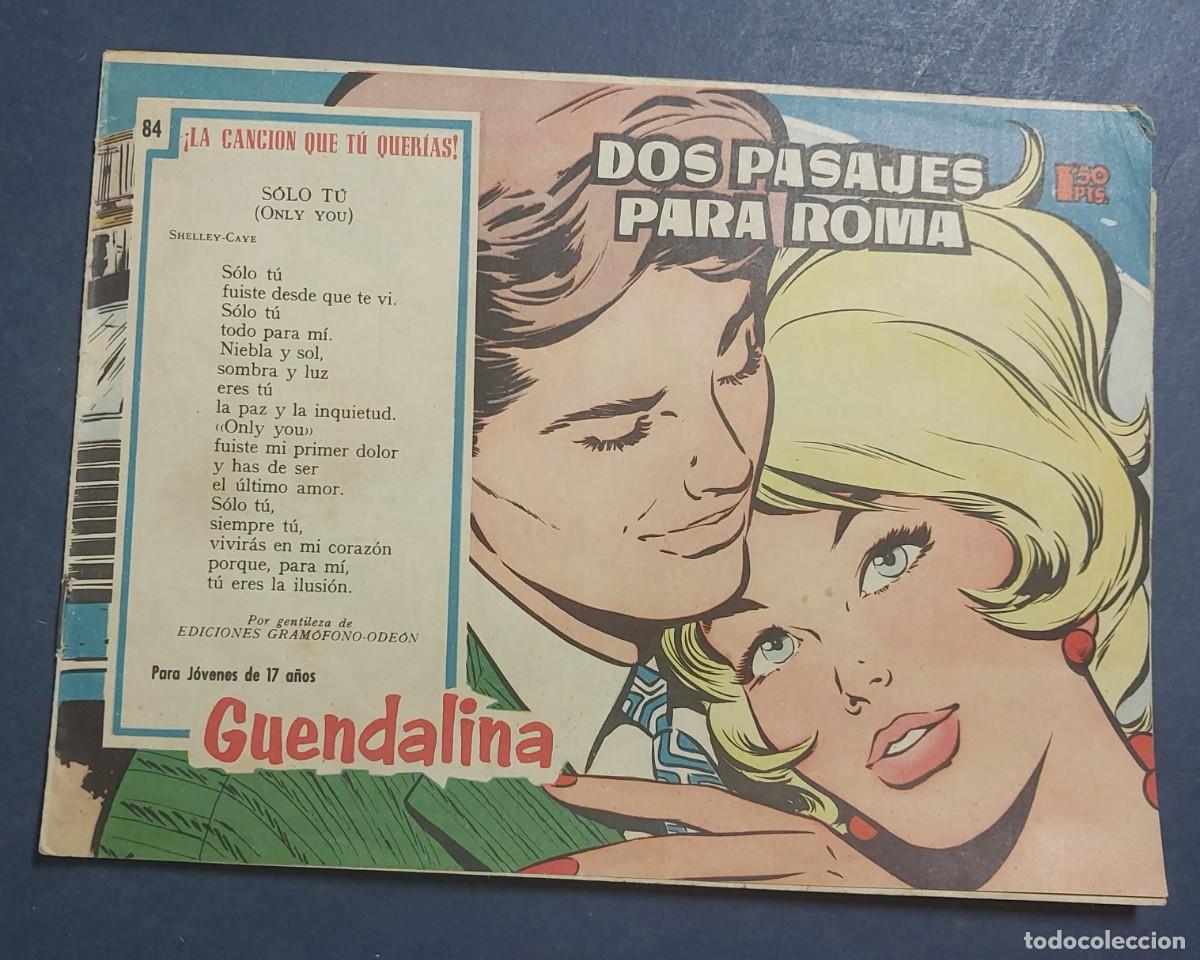 Tebeos: Colecci&oacute;n Guendalina N&ordm; 84 Trasera Vivien Leigh Ref C-30