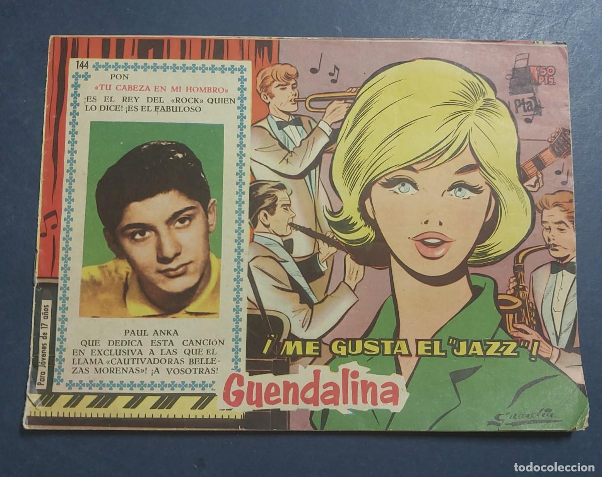 Tebeos: Colecci&oacute;n Guendalina N&ordm; 144 Trasera Valerie Lagrange Ref C-30