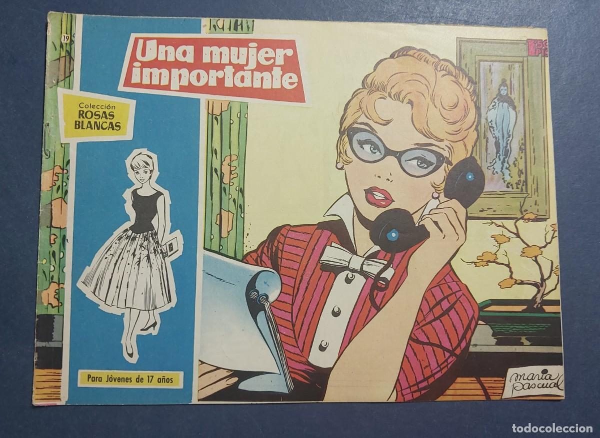 Tebeos: Colecci&oacute;n Rosas Blancas N&ordm;19 Ref C-30