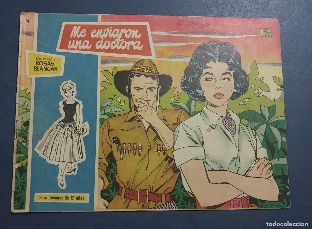 Tebeos: Colecci&oacute;n Rosas Blancas N&ordm;21 Ref C-30