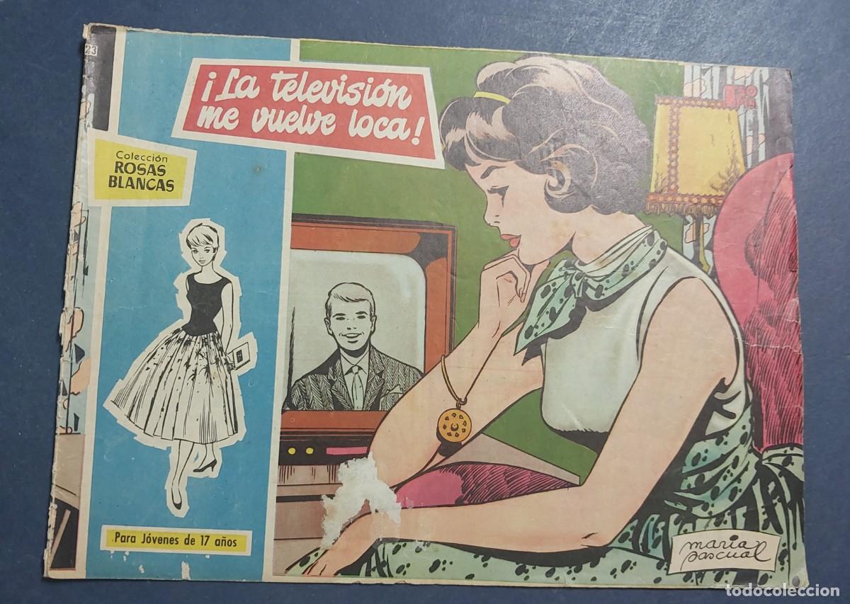 Tebeos: Colecci&oacute;n Rosas Blancas N&ordm;23 Ref C-30