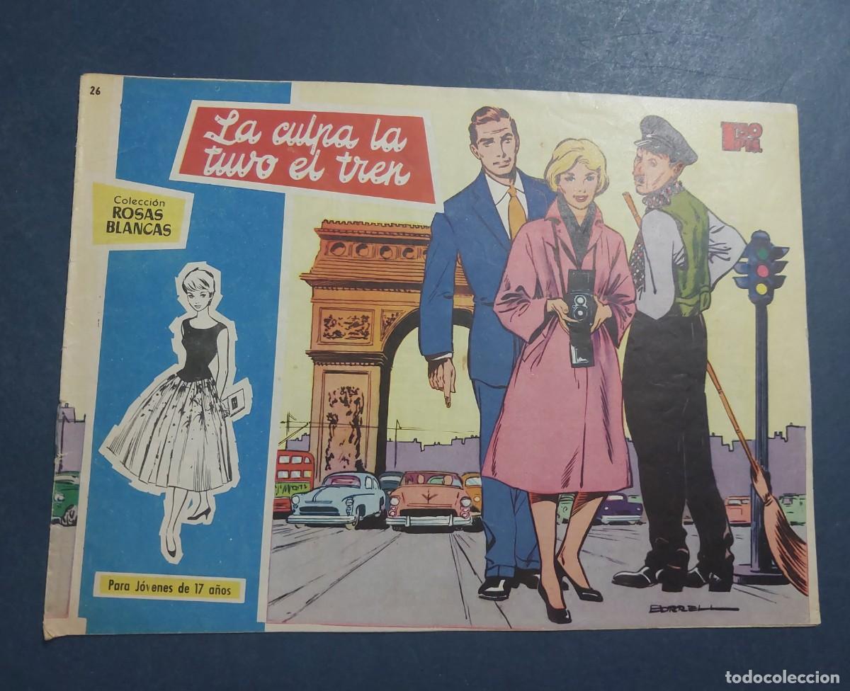 Tebeos: Colecci&oacute;n Rosas Blancas N&ordm;26 Ref C-30 - Foto 1
