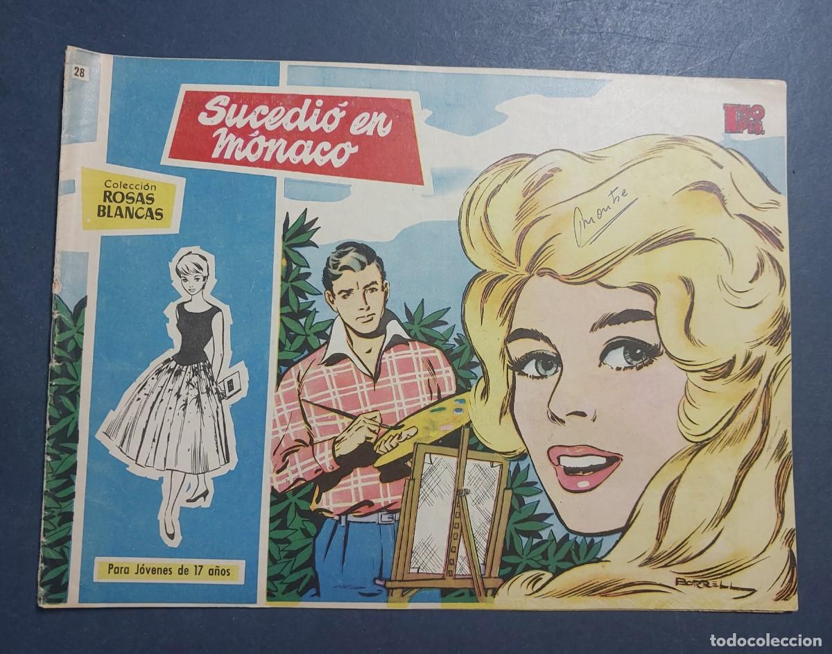Tebeos: Colecci&oacute;n Rosas Blancas N&ordm;28 Ref C-30