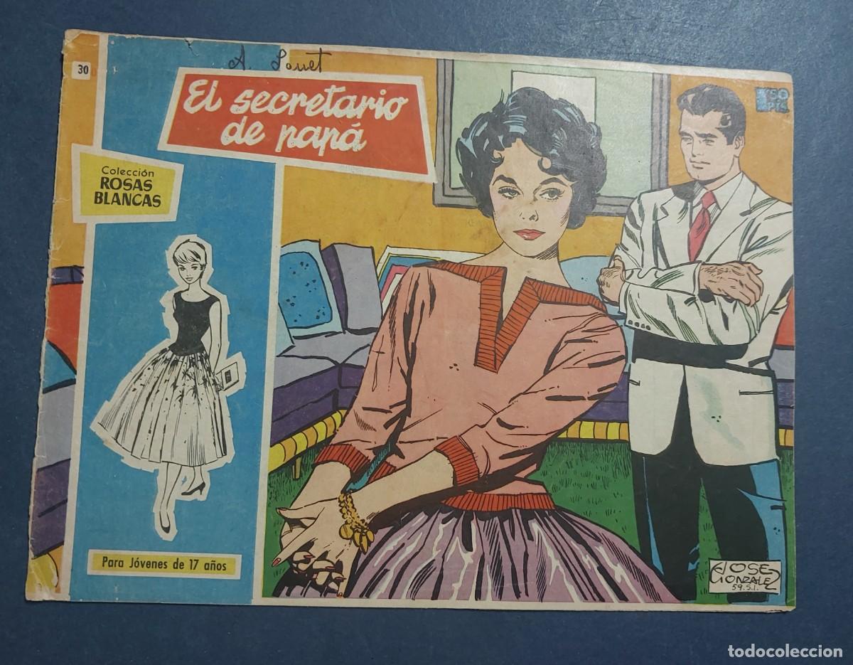 Tebeos: Colecci&oacute;n Rosas Blancas N&ordm;30 Ref C-30