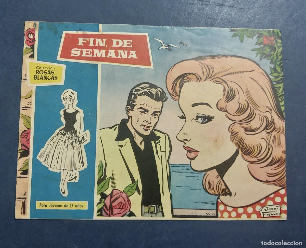 Tebeos: Colecci&oacute;n Rosas Blancas N&ordm;33 Ref C-30