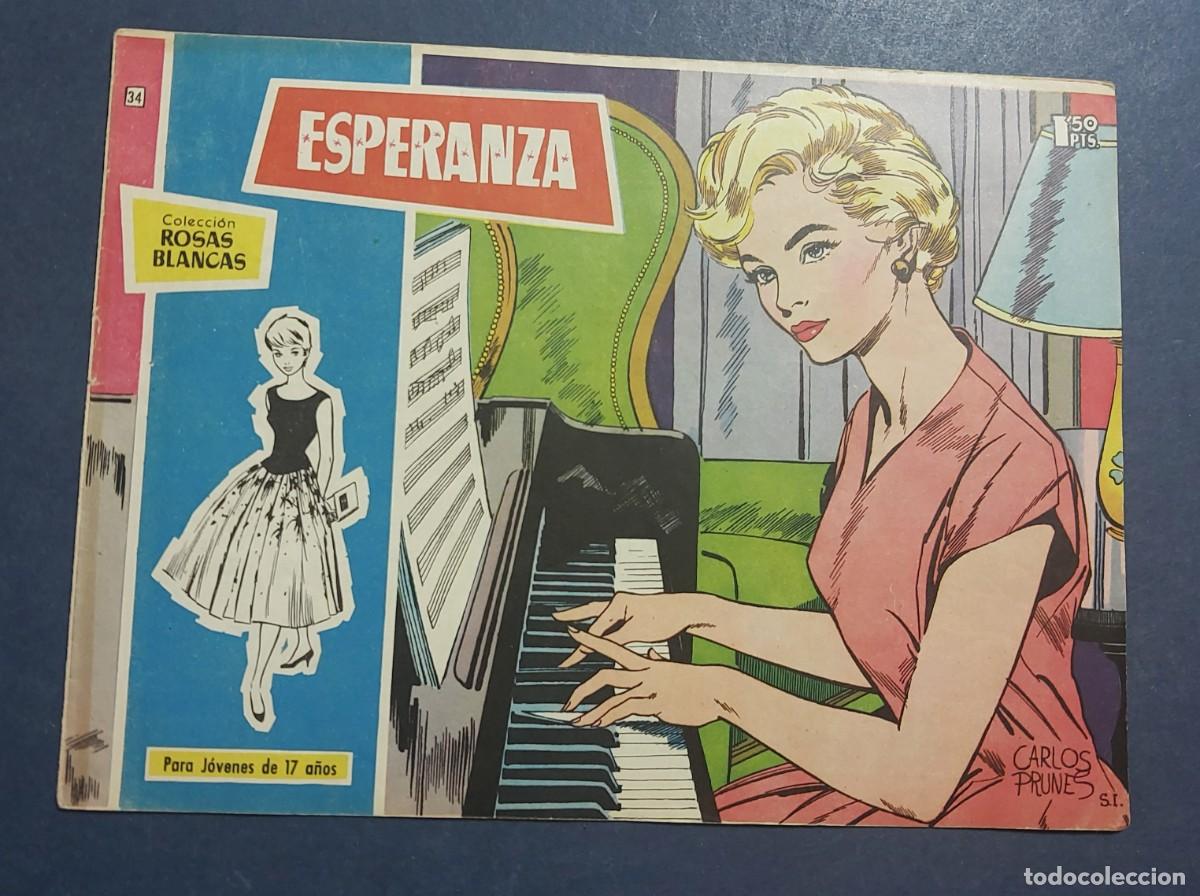 Tebeos: Colecci&oacute;n Rosas Blancas N&ordm;34 Ref C-30