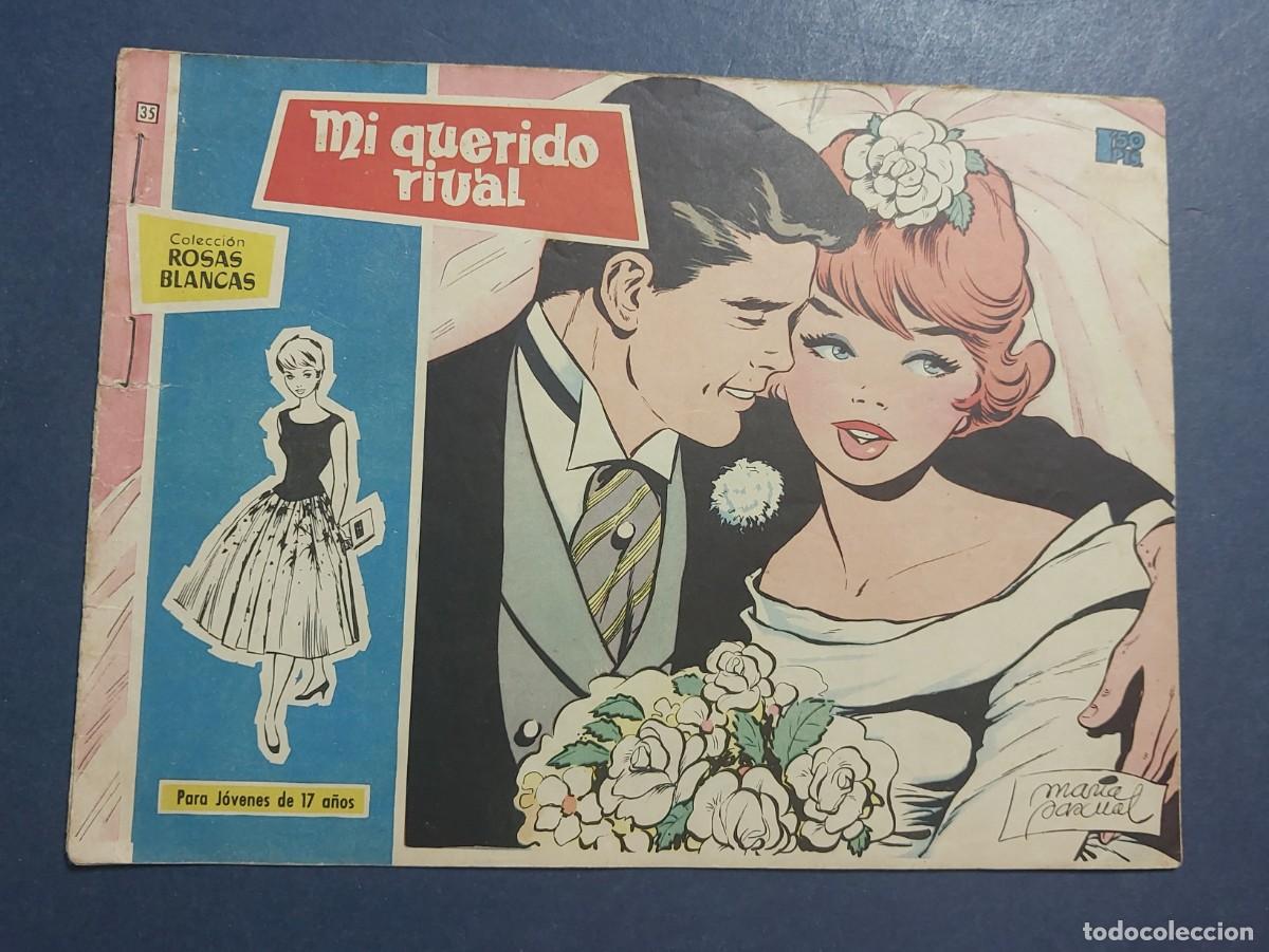 Tebeos: Colecci&oacute;n Rosas Blancas N&ordm;35 Ref C-30