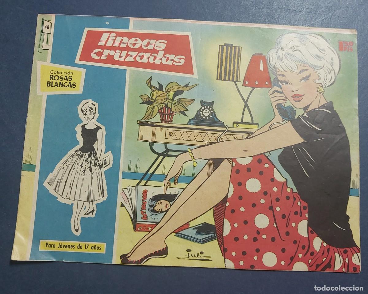 Tebeos: Colecci&oacute;n Rosas Blancas N&ordm;48 Ref C-30