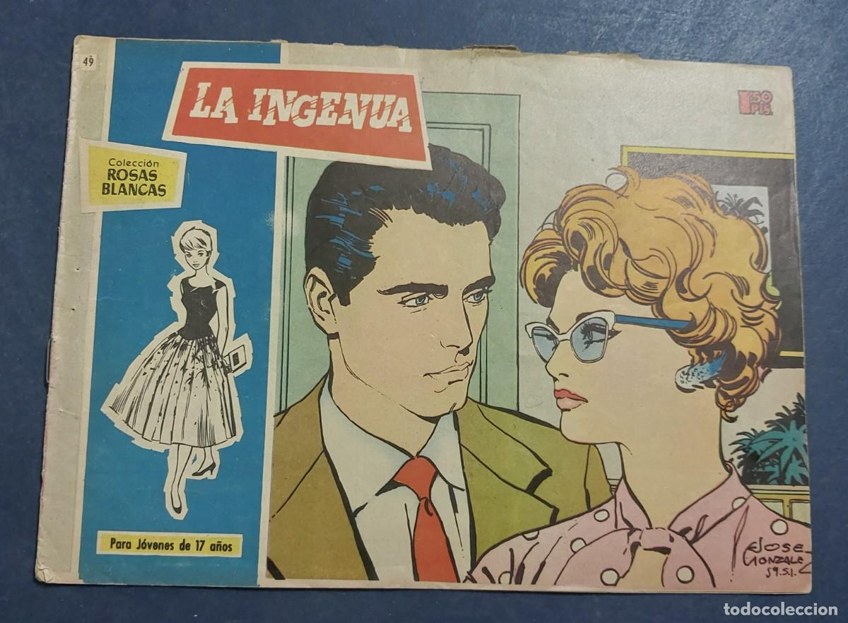 Tebeos: Colecci&oacute;n Rosas Blancas N&ordm;49 Ref C-30