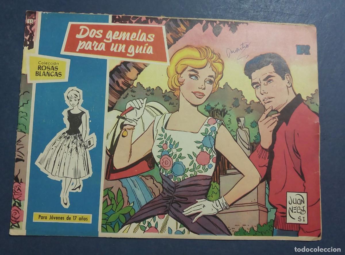 Tebeos: Colecci&oacute;n Rosas Blancas N&ordm;55 Ref C-30