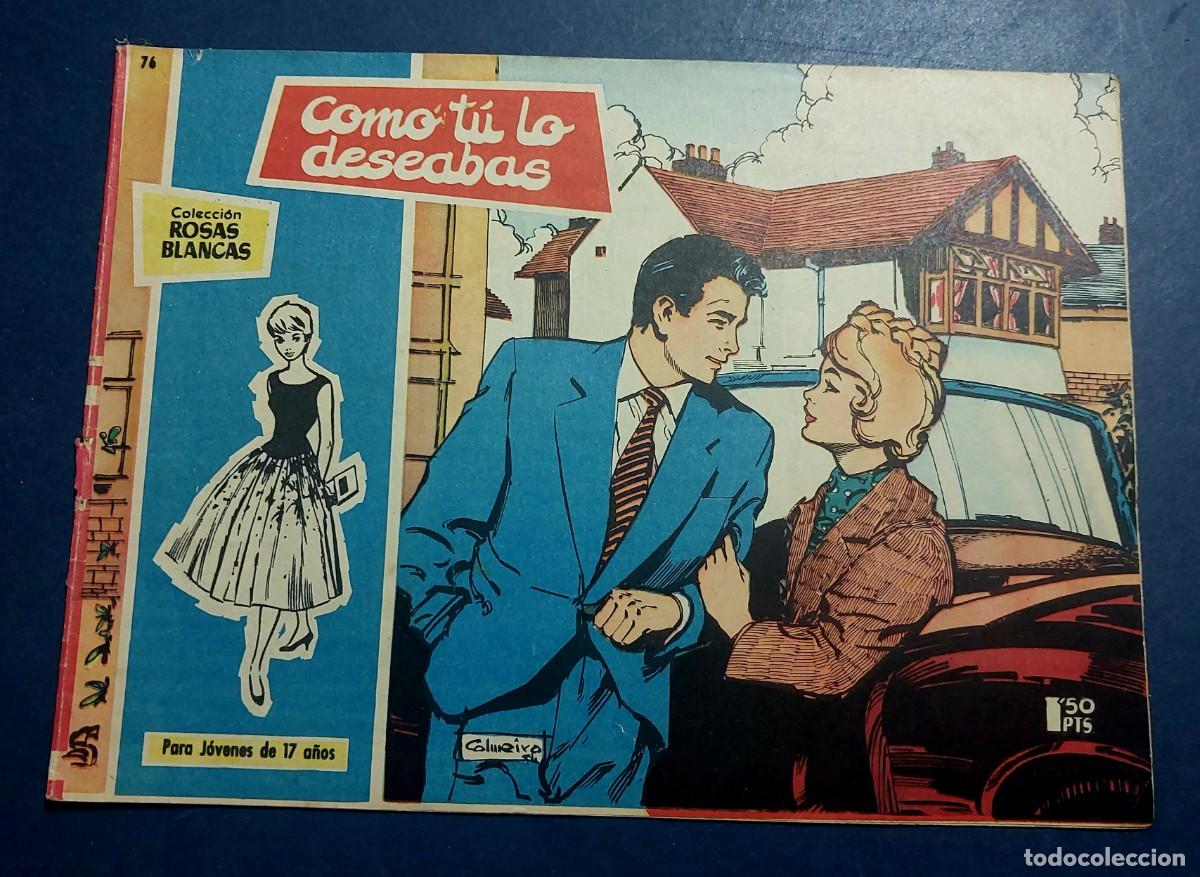 Tebeos: Colecci&oacute;n Rosas Blancas N&ordm;76 Ref C-30