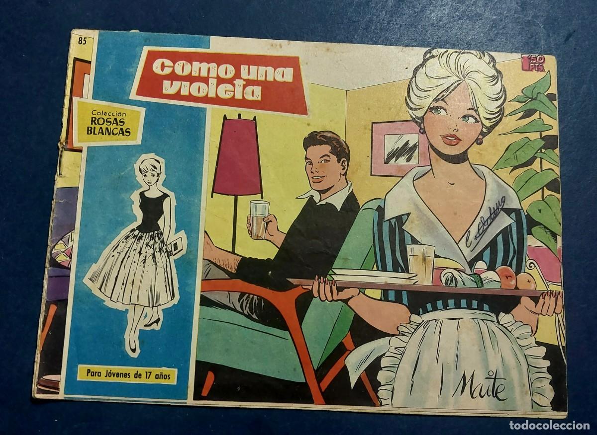 Tebeos: Colecci&oacute;n Rosas Blancas N&ordm;85 Ref C-30