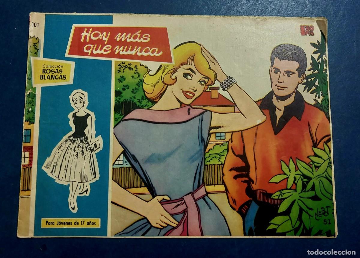Tebeos: Colecci&oacute;n Rosas Blancas N&ordm; 101 Ref C-30