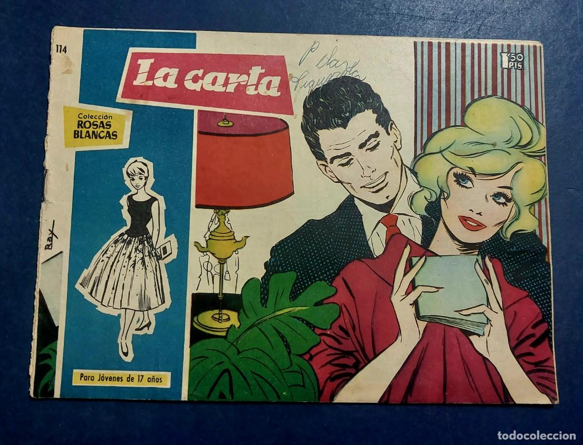 Tebeos: Colecci&oacute;n Rosas Blancas N&ordm; 114 Ref C-30