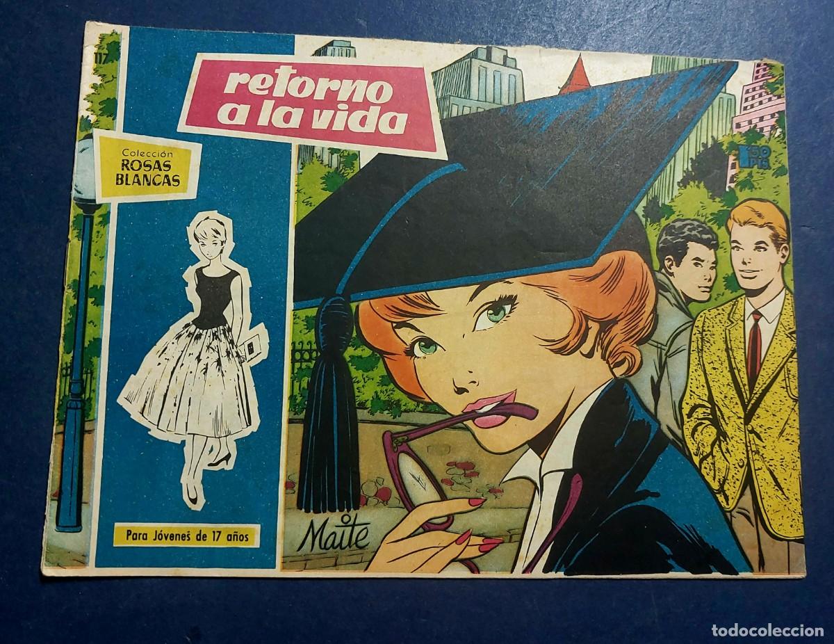 Tebeos: Colecci&oacute;n Rosas Blancas N&ordm; 117 Ref C-30