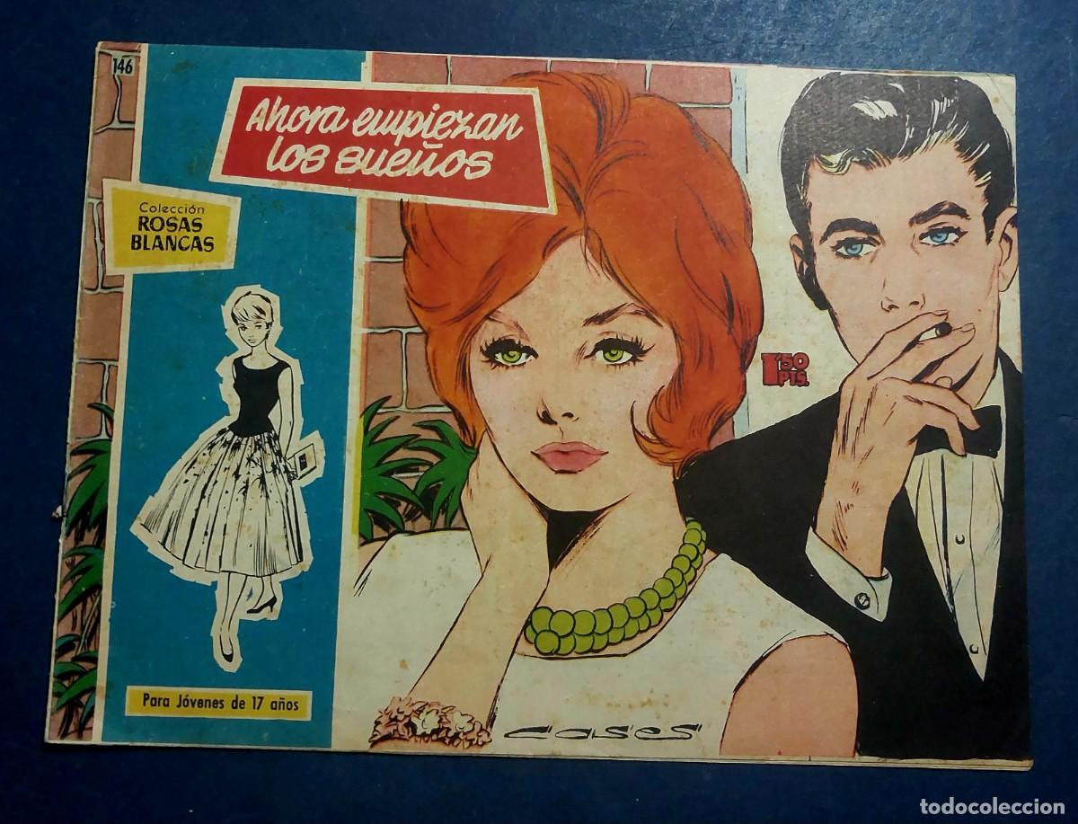 Tebeos: Colecci&oacute;n Rosas Blancas N&ordm; 146 Ref C-30 - Foto 1