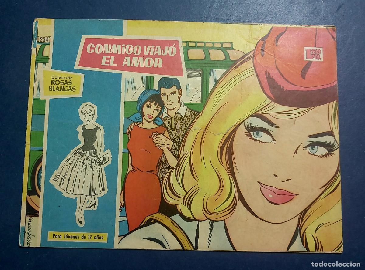 Tebeos: Colecci&oacute;n Rosas Blancas N&ordm; 234 Trasera Hardy Kruger Ref C-30