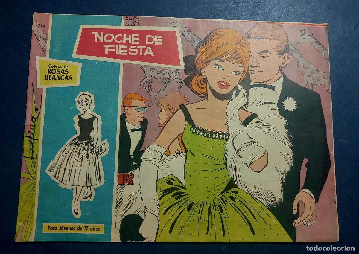 Tebeos: Colecci&oacute;n Rosas Blancas N&ordm; 294 Trasera David Janssen Ref C-30