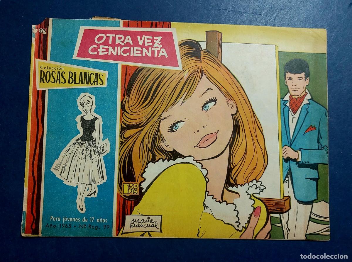 Tebeos: Colecci&oacute;n Rosas Blancas N&ordm; 329 Trasera Warren Berlinger Ref C-30