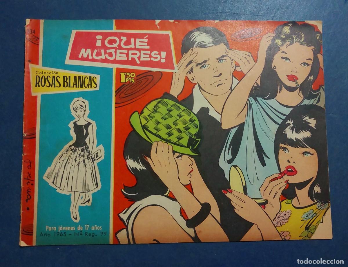 Tebeos: Colecci&oacute;n Rosas Blancas N&ordm; 334 Trasera Horst Buchholz Ref C-30