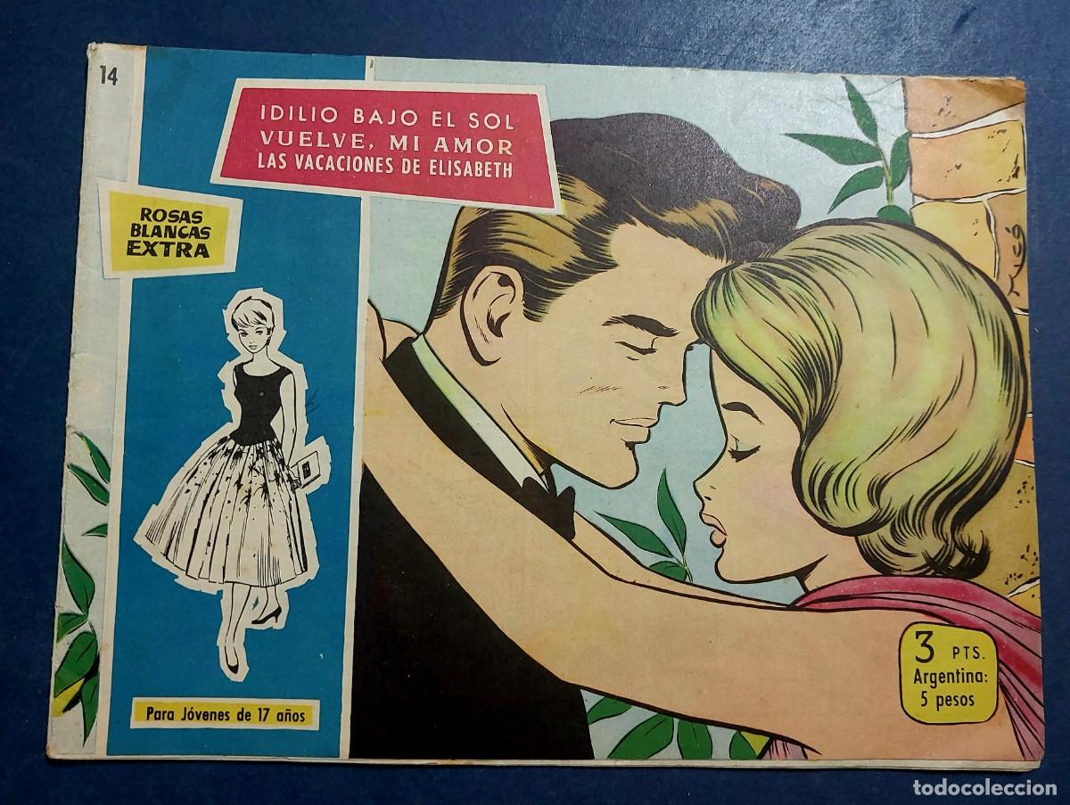 Tebeos: Rosas Blancas Extra N&ordm; 14 Ref C-30 - Foto 1
