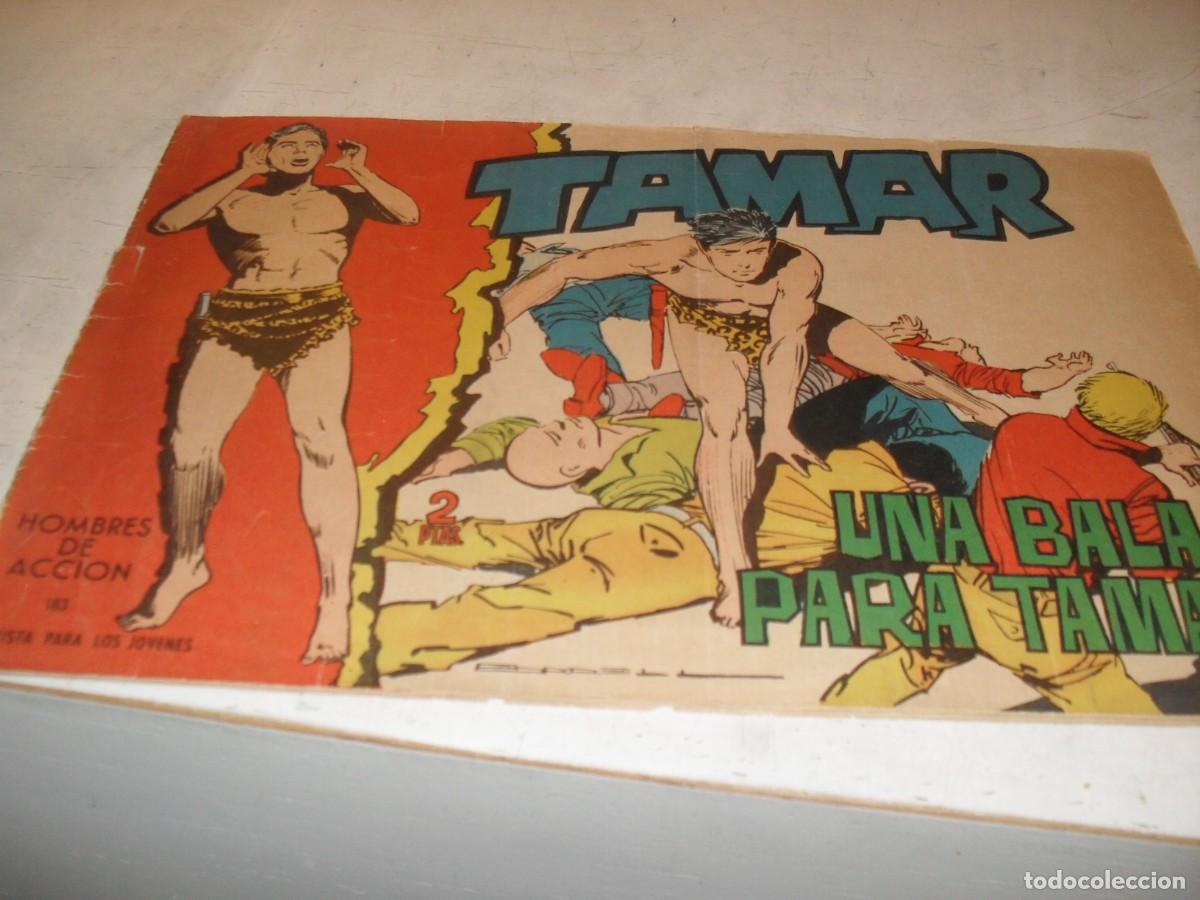 Tebeos: (ORIGINAL)TAMAR N&ordm; 183,UNA BALA PARA TAMAR,DE 186.TORAY,1961
