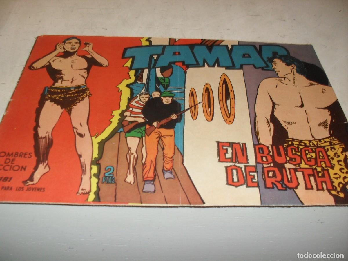 Tebeos: (ORIGINAL)TAMAR N&ordm; 181,EN BUSCA DE RUTH,DE 186.TORAY,1961