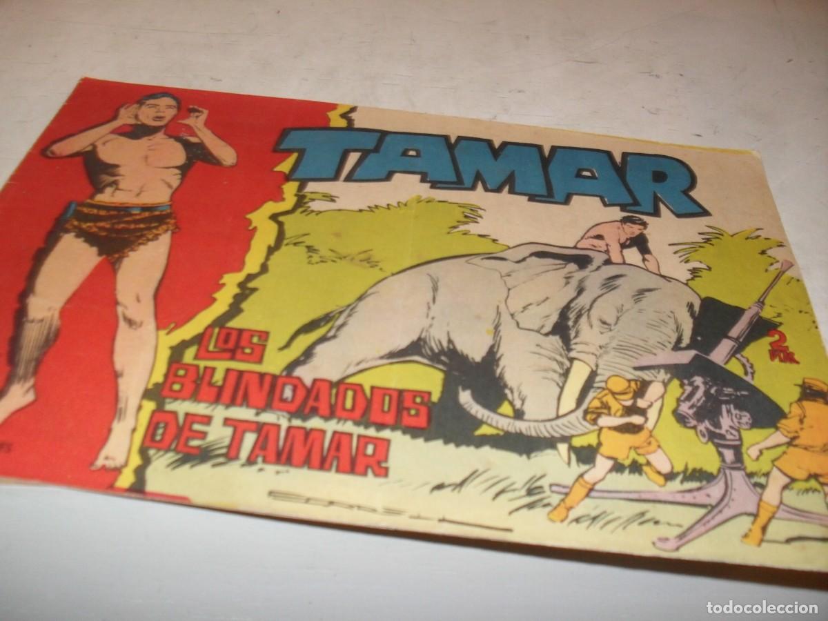 Tebeos: (ORIGINAL)TAMAR N&ordm; 168,LOS BLINDADOS DE TAMAR,DE 186.TORAY,1961