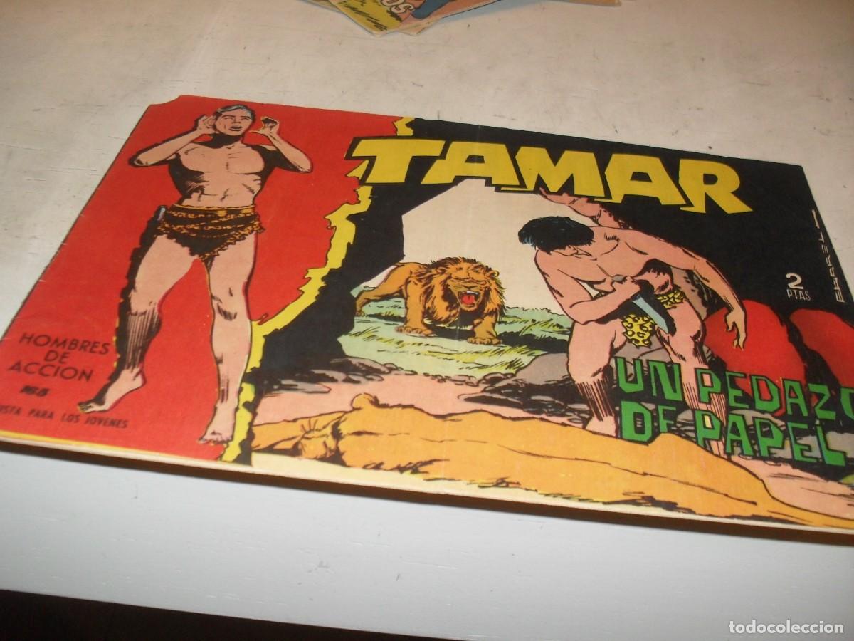 Tebeos: (ORIGINAL)TAMAR N&ordm; 165,UN PEDAZO DE PAPEL,DE 186.TORAY,1961