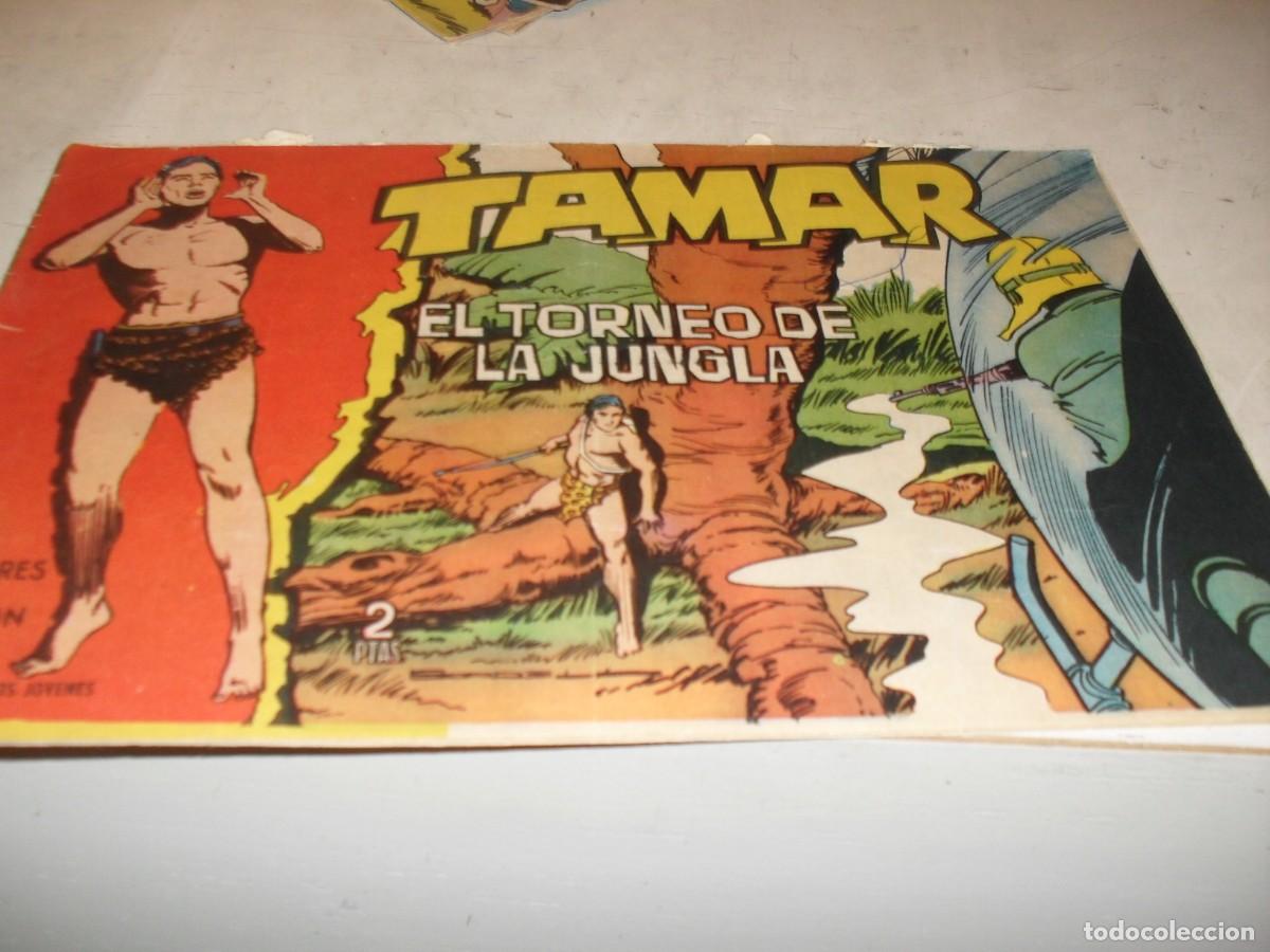 Tebeos: (ORIGINAL)TAMAR N&ordm; 159,EL TORNEO DE LA JUNGLA,DE 186.TORAY,1961