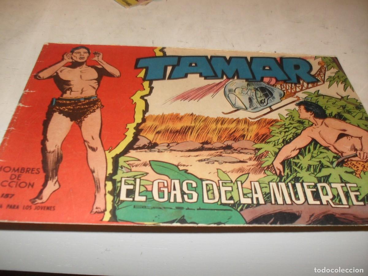 Tebeos: (ORIGINAL)TAMAR N&ordm; 157,EL GAS DE LA MUERTE,DE 186.TORAY,1961