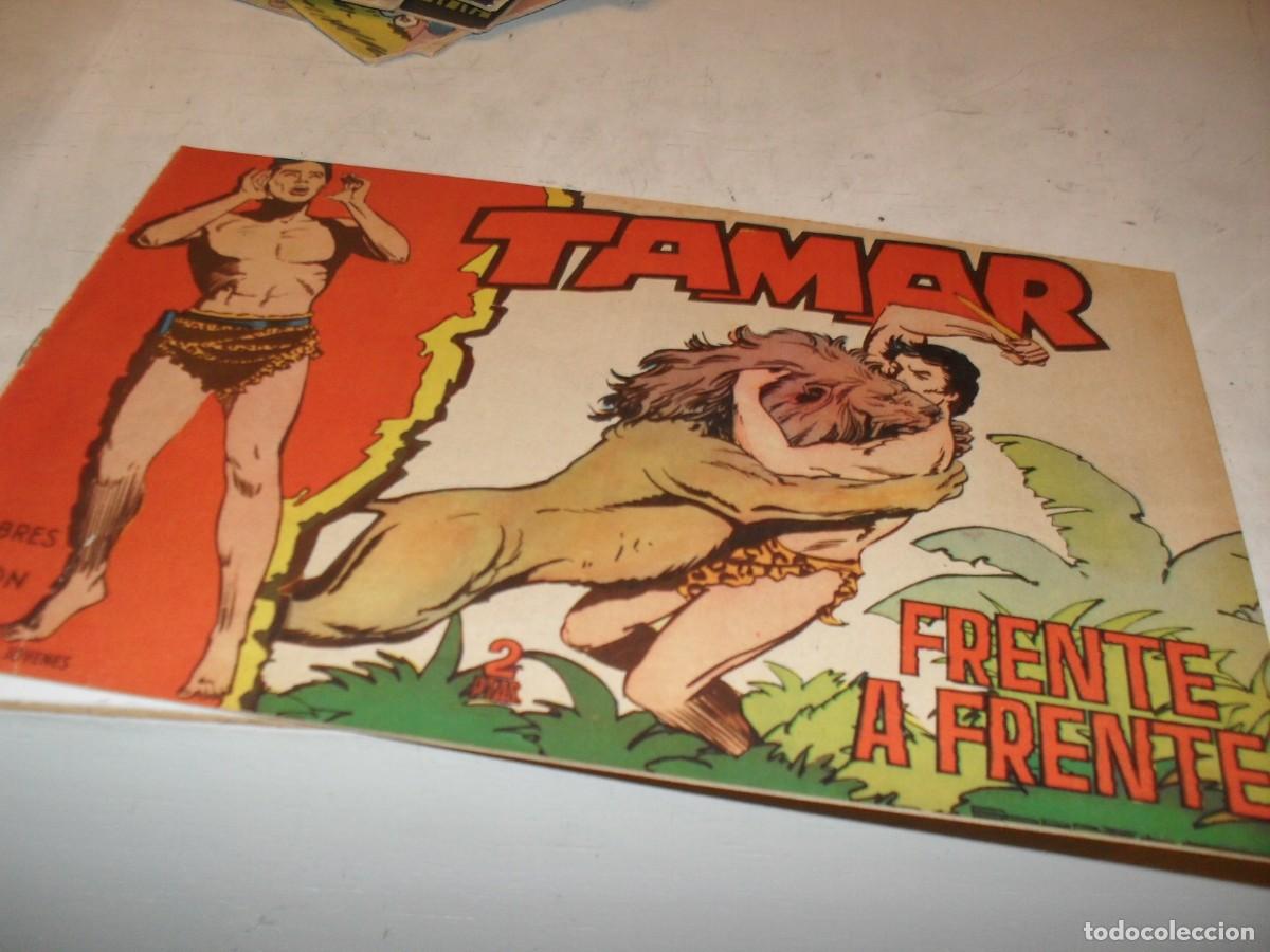 Tebeos: (ORIGINAL)TAMAR N&ordm; 156,FRENTE A FRENTE,DE 186.TORAY,1961