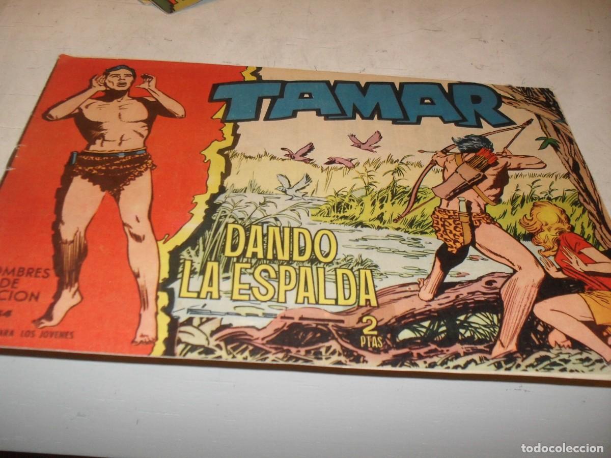 Tebeos: (ORIGINAL)TAMAR N&ordm; 154,DANDO LA ESPALDA,DE 186.TORAY,1961