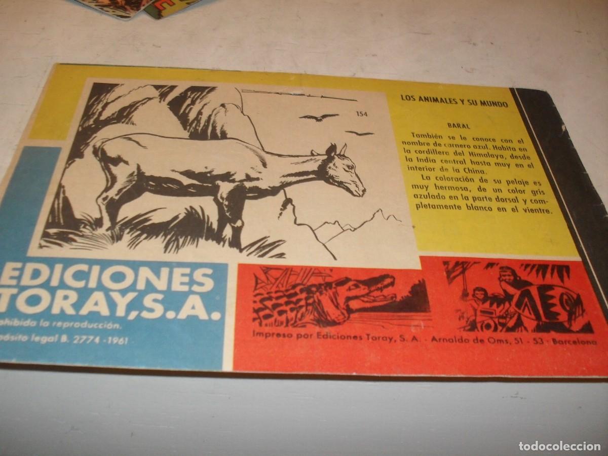 Tebeos: (ORIGINAL)TAMAR N&ordm; 154,DANDO LA ESPALDA,DE 186.TORAY,1961 - Foto 2