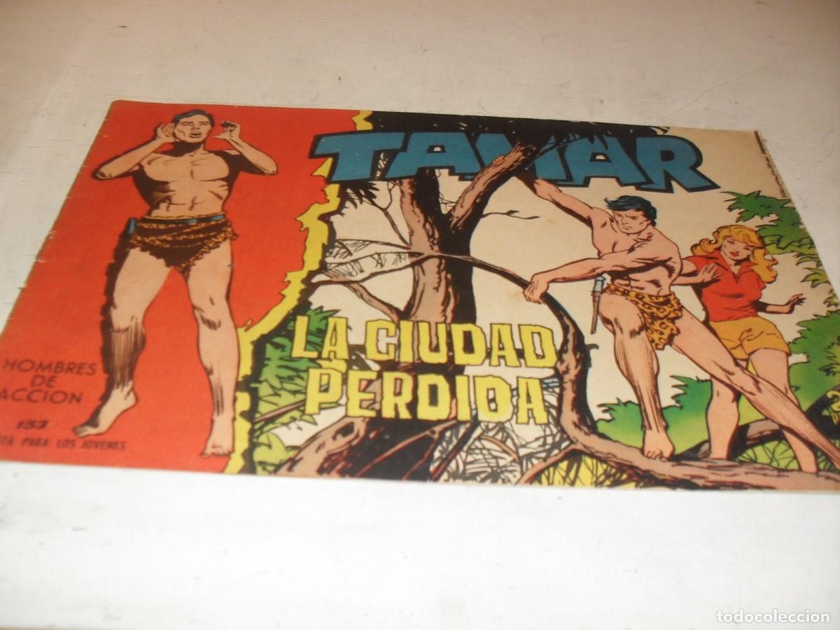 Tebeos: (ORIGINAL)TAMAR N&ordm; 153,LA CIUDAD PERDIDA,DE 186.TORAY,1961