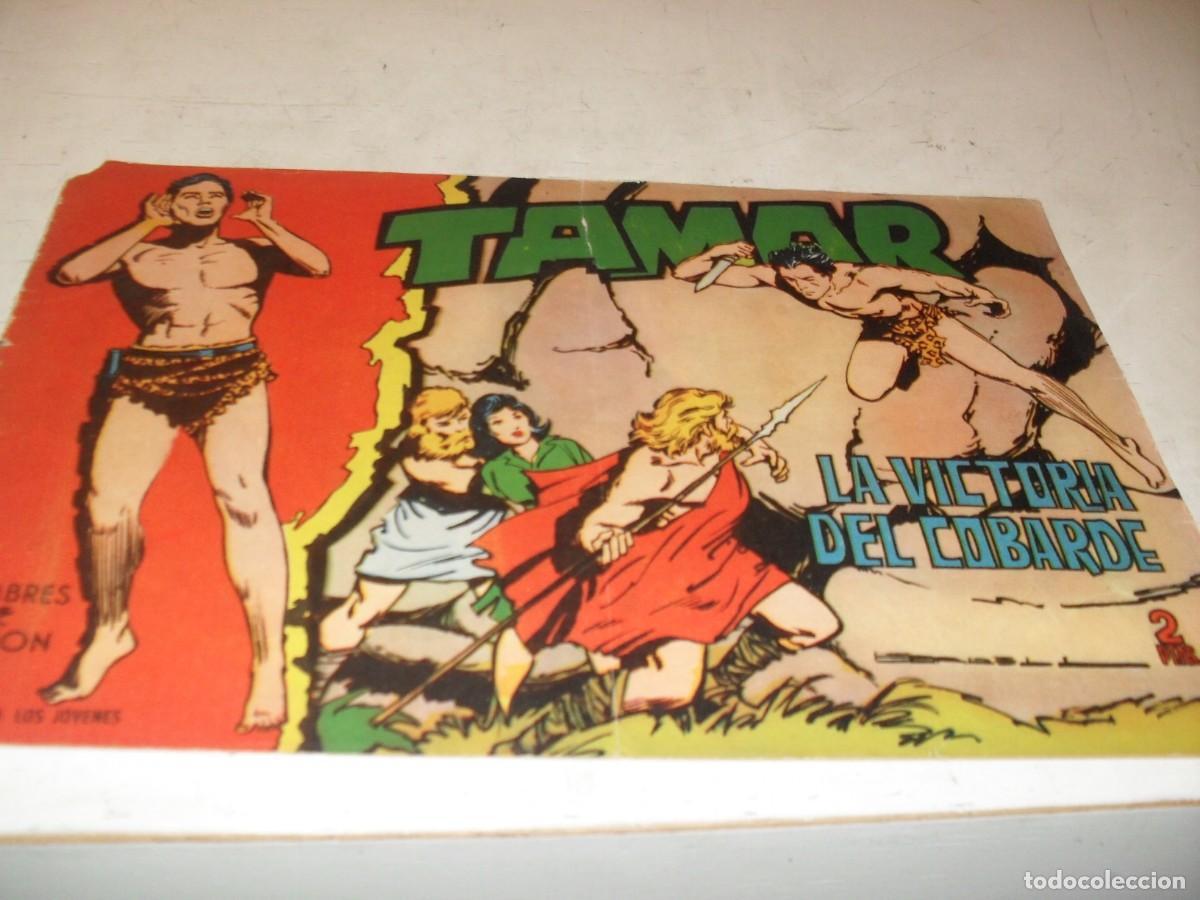 Tebeos: (ORIGINAL)TAMAR N&ordm; 150,LA VICTIMA DEL COBARDE,DE 186.TORAY,1961