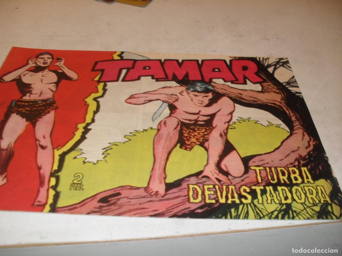 Tebeos: (ORIGINAL)TAMAR N&ordm; 146,TURBA DEVASTADORA,DE 186.TORAY,1961