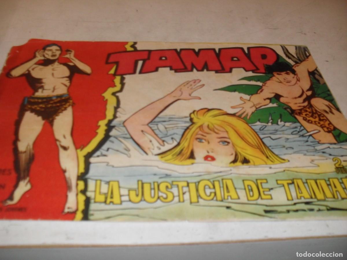 Tebeos: ORIGINAL)TAMAR N&ordm; 142,LA JUSTICIA DE TAMAR,DE 186.TORAY,1961