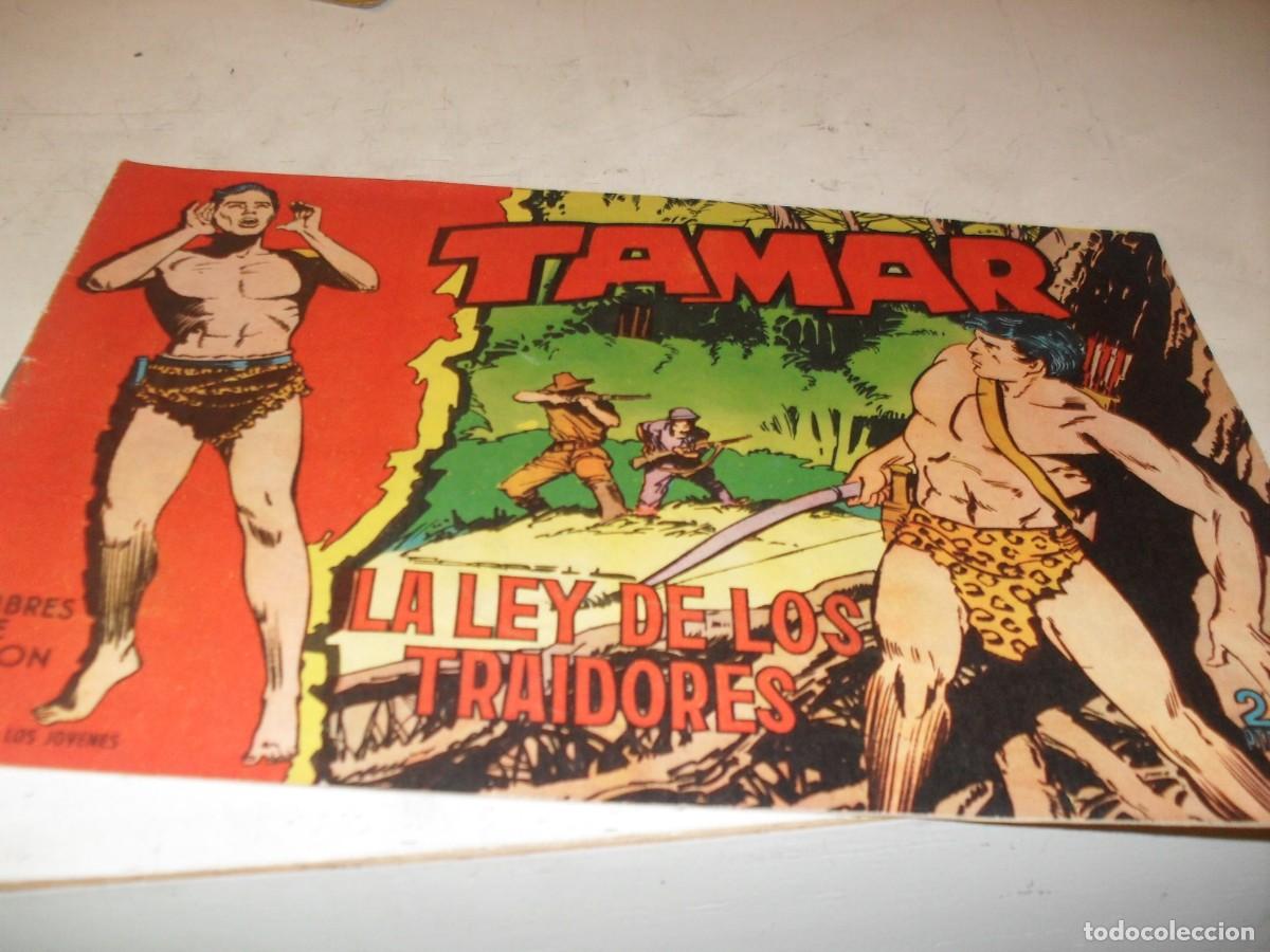 Tebeos: (ORIGINAL)TAMAR N&ordm; 140,LA LEY DE LOS TRAIDORES,DE 186.TORAY,1961