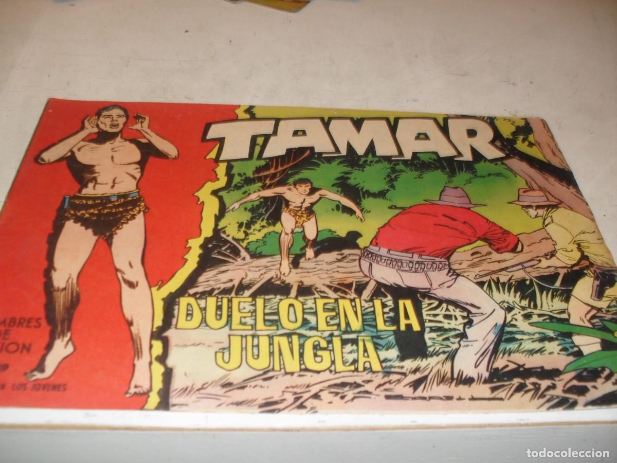 Tebeos: (ORIGINAL)TAMAR N&ordm; 139,DUELO EN LA JUNGLA,DE 186.TORAY,1961