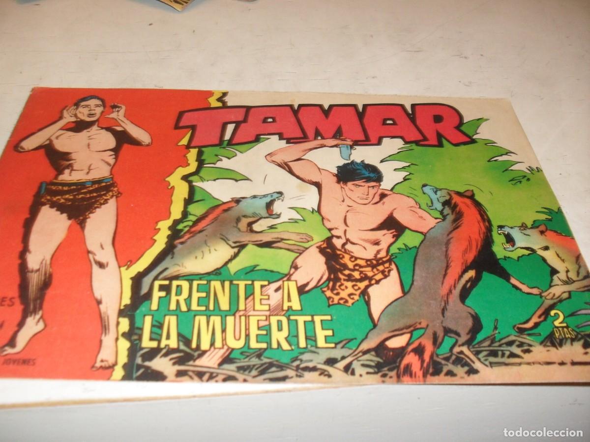 Tebeos: (ORIGINAL)TAMAR N&ordm; 137,FRENTE A LA MUERTE,DE 186.TORAY,1961