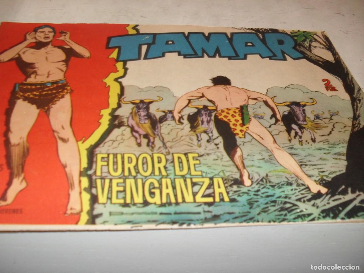 Tebeos: (ORIGINAL)TAMAR N&ordm; 134,FUROR DE VENGANZA,DE 186.TORAY,1961