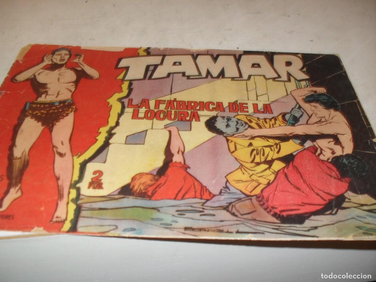Tebeos: (ORIGINAL)TAMAR N&ordm; 133,LA FABRICA DE LA LOCURA,DE 186.TORAY,1961