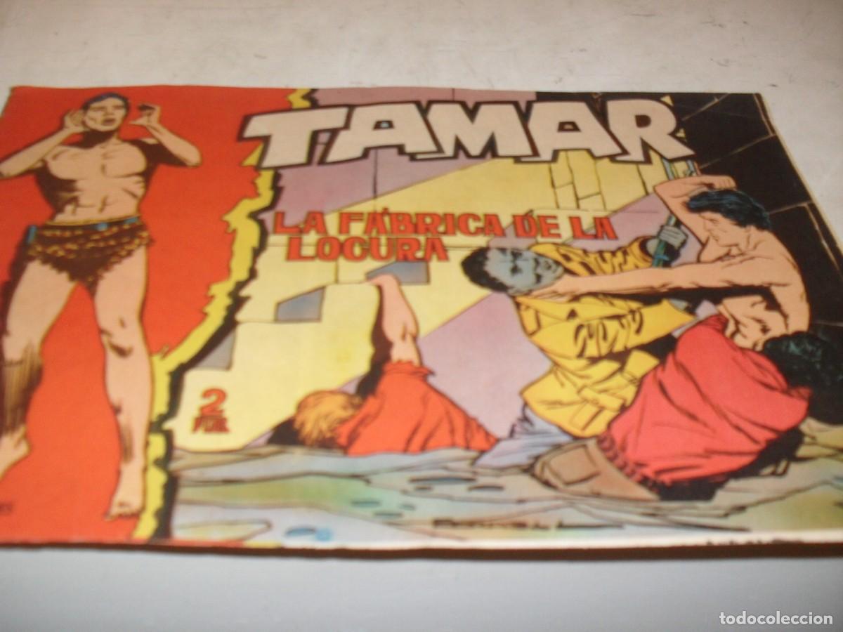 Tebeos: (ORIGINAL)TAMAR N&ordm; 133,LA FABRICA DE LA LOCURA,DE 186.TORAY,1961