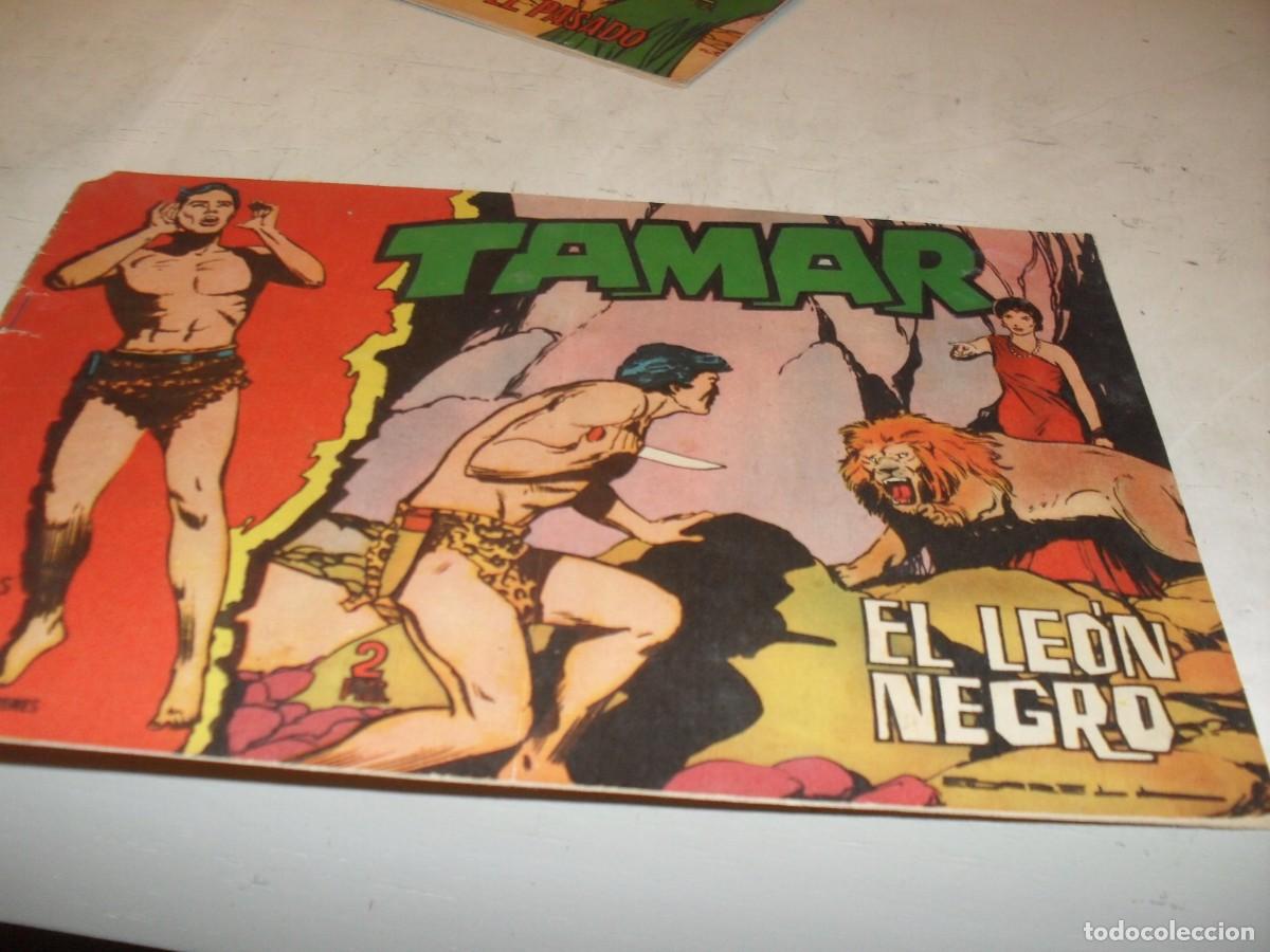 Tebeos: (ORIGINAL)TAMAR N&ordm; 127,EL LEON NEGRO,DE 186.TORAY,1961