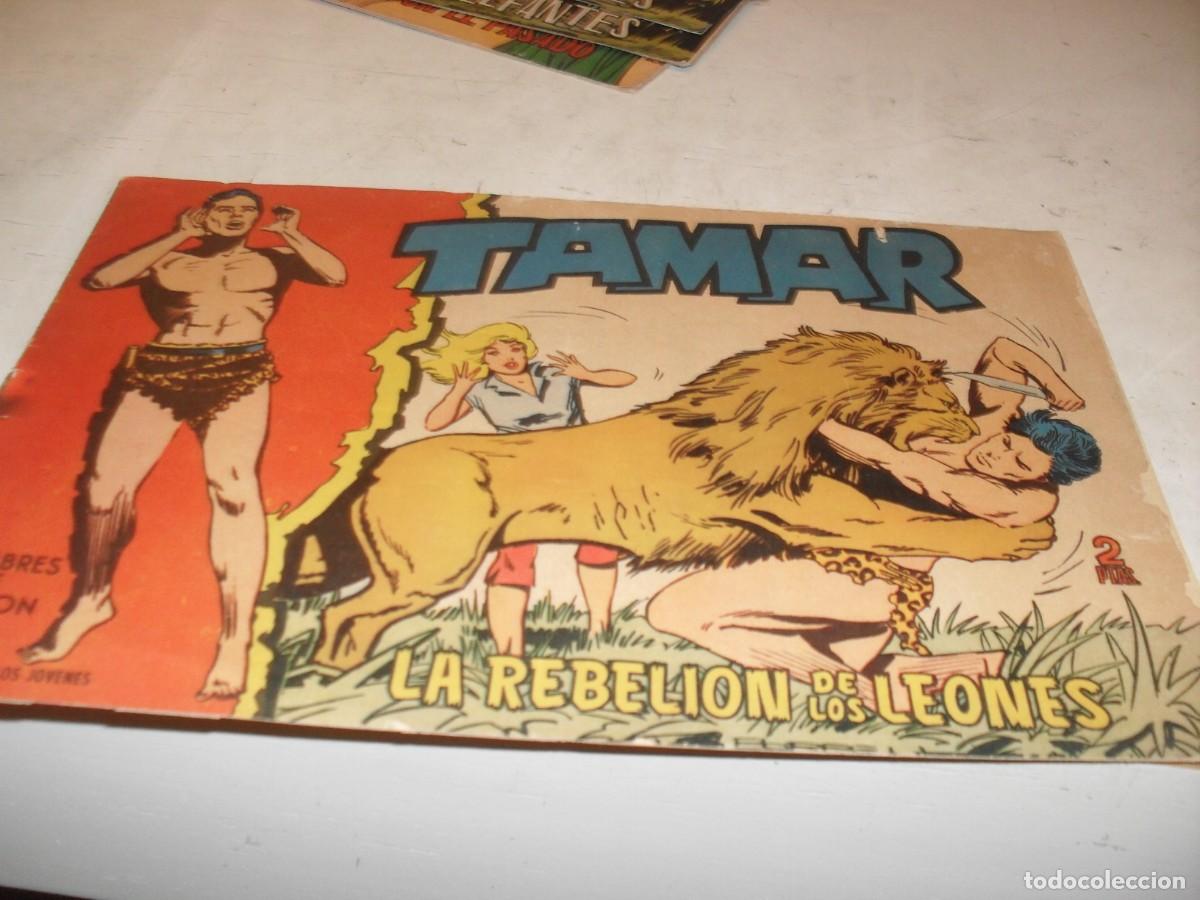Tebeos: (ORIGINAL)TAMAR N&ordm; 125,LA REBELION DE LOS LEONES,DE 186.TORAY,1961