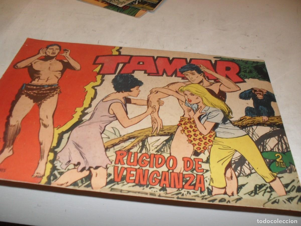 Tebeos: (ORIGINAL)TAMAR N&ordm; 124,RUGIDO DE VENGANZA,DE 186.TORAY,1961