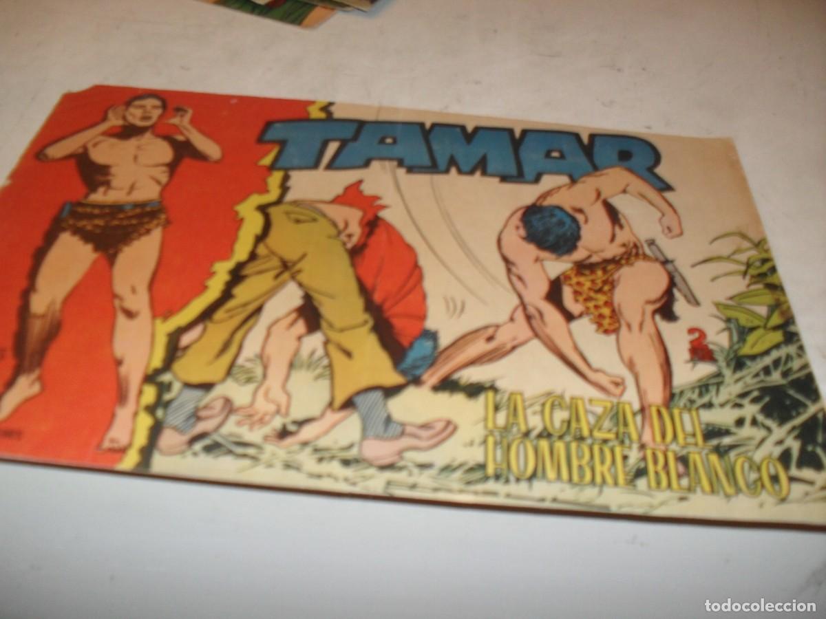 Tebeos: (ORIGINAL)TAMAR N&ordm; 123,LA CAZA DEL HOMBRE BLANCO,DE 186.TORAY,1961